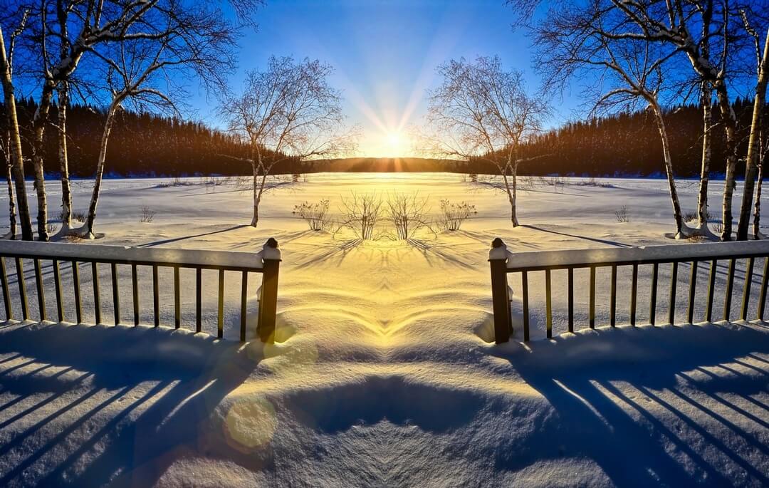 Sonnenuntergang im Winter (Kopie) (1)